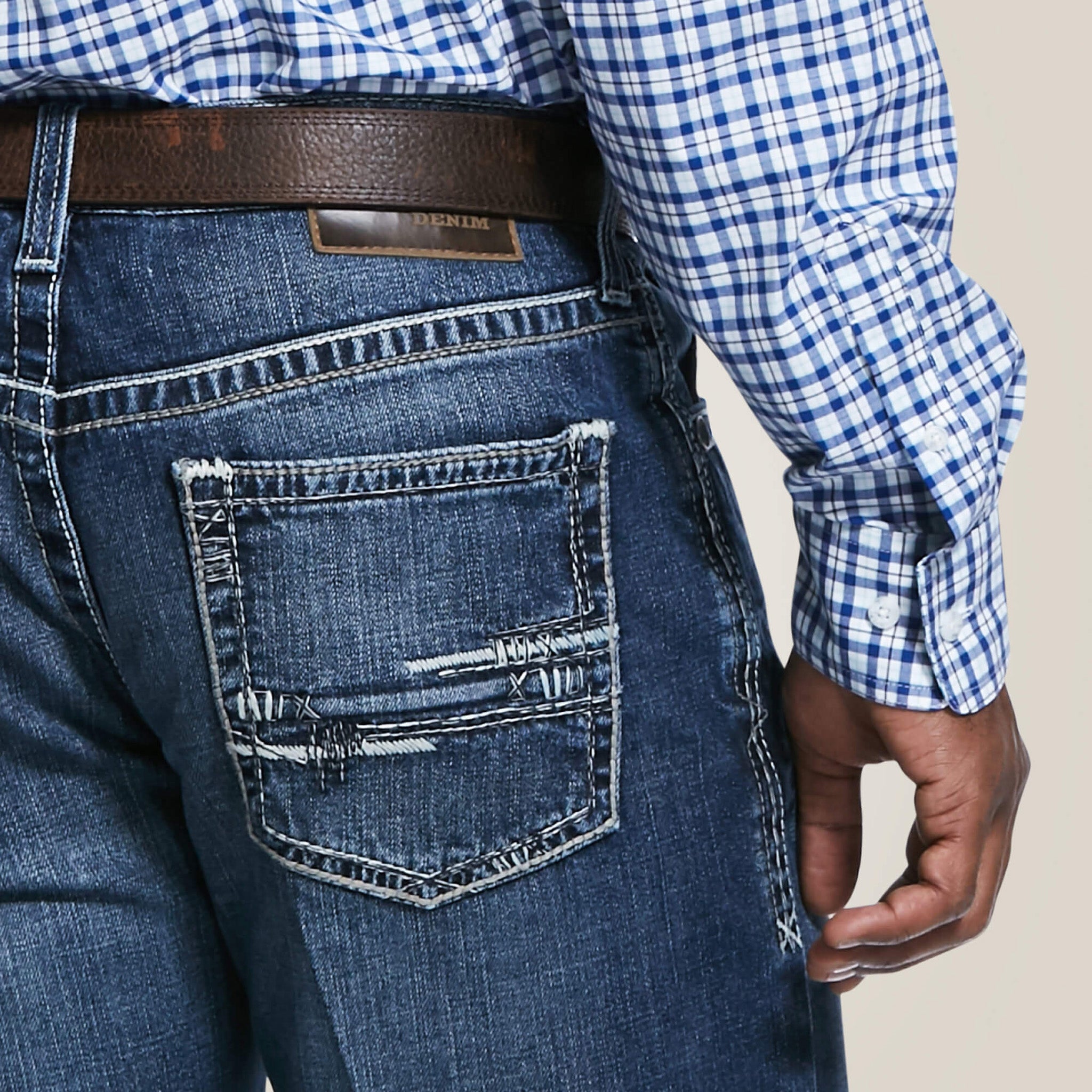 Ariat Men's M2 Adkins Summit Jeans - Durable Work & Casual Denim Pants for Ranch, Riding & Outdoor Activities