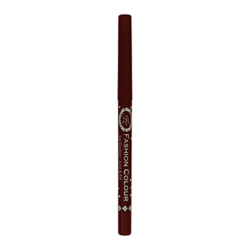 Fashion Color Lip Liner - Waterproof Long Lasting Matte Lip Contour Pencil | Smudge Proof & Transfer Resistant | 10g Choco Chip | Perfect for Everyday Wear, Night Out & Professional Makeup Looks