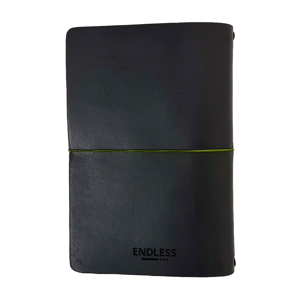 Refillable Cactus Leather Journal - Eco-Friendly Travel Notebook for Writing & Sketching - Perfect for Outdoor Adventures, Journaling & Gift Giving