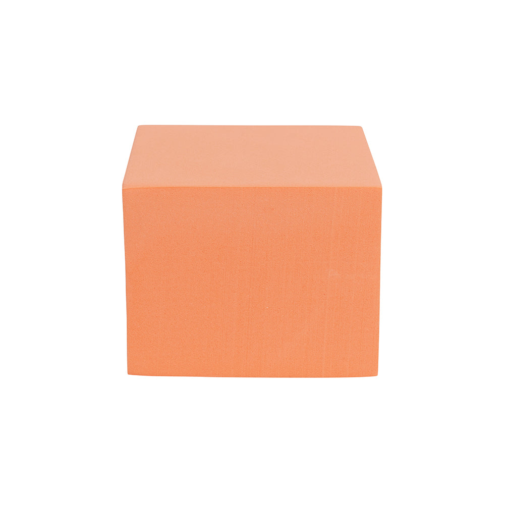 Geometric Foam Styling Props for Photography - Rockmelon Orange (4 Pack) | Perfect for Product Photography, Instagram Flat Lays & Creative Styling