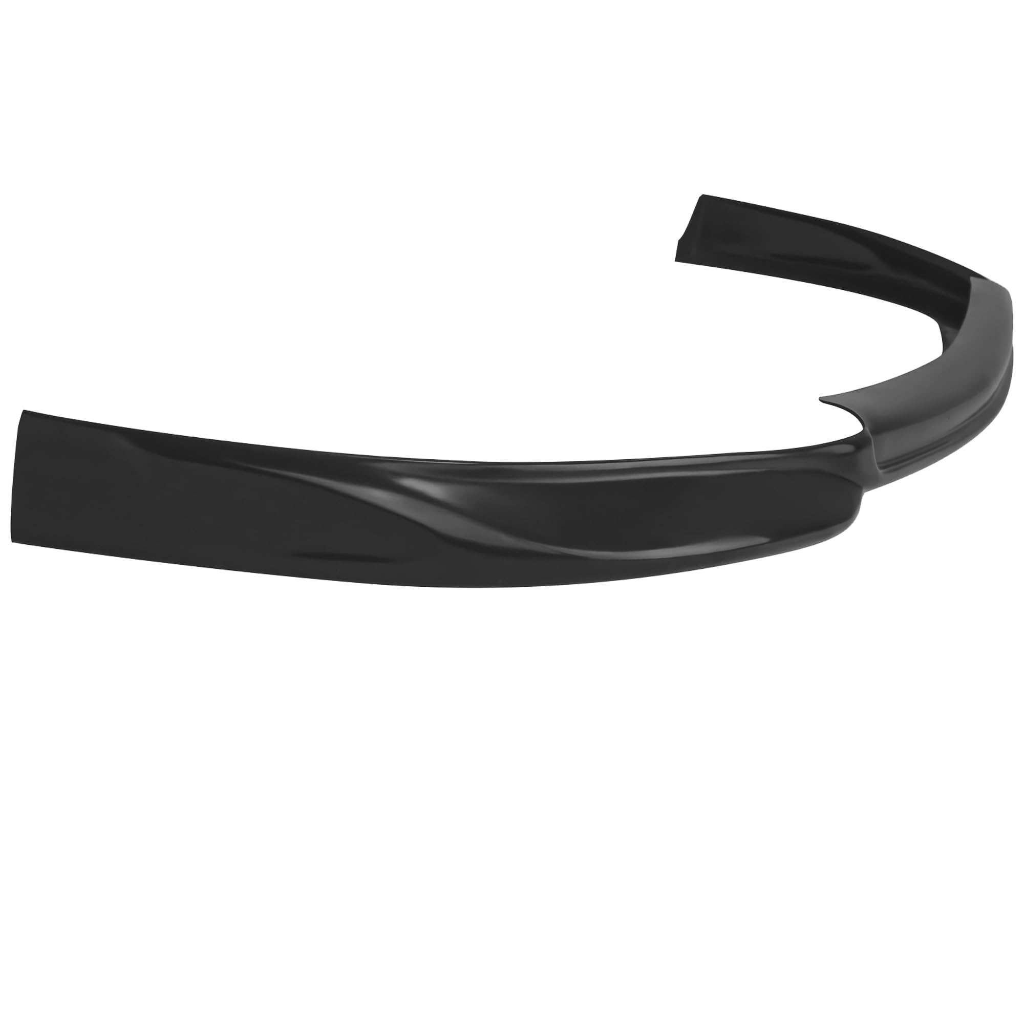 STL Style PU Front Bumper Lip Spoiler for 2009-2015 Nissan Maxima - Black Replacement Splash Guard for Enhanced Aerodynamics & Sporty Look - Perfect for Car Enthusiasts & Street Racing Upgrades