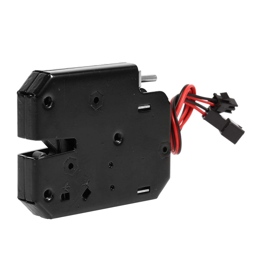 12V Electric Cabinet Lock with Self-Elastic Mechanism & Detection Switch - Secure Storage for Home, Office, and Retail Safety Protection