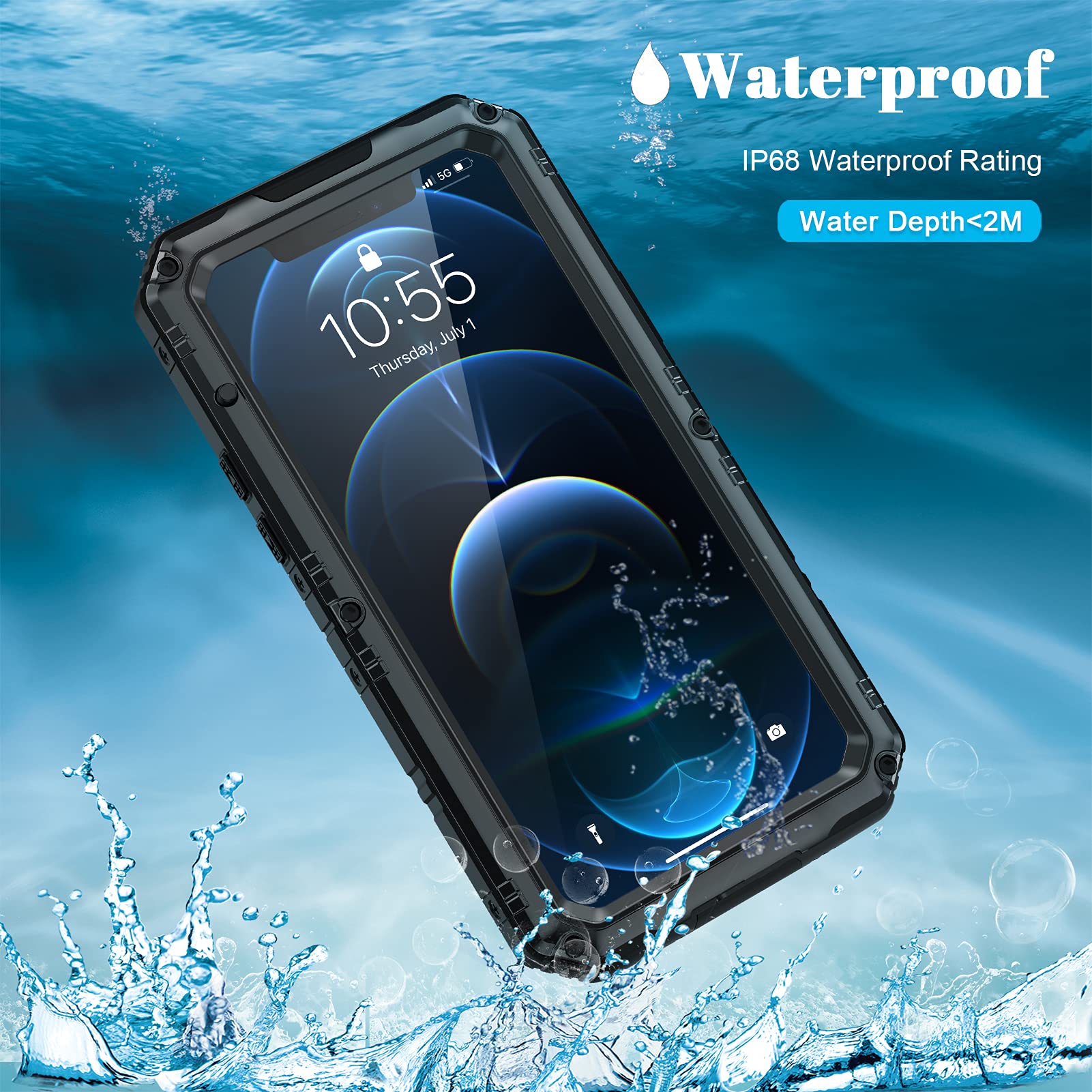 Seacosmo iPhone 12 Pro Max Case (6.7