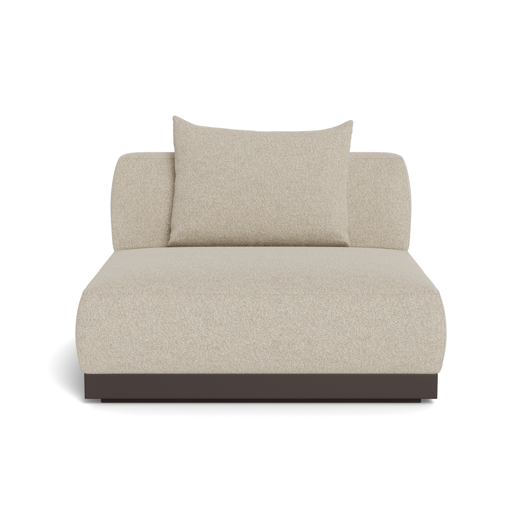Amalfi Swivel Armless Chair - Modern Accent Chair for Living Room, Bedroom, Office - 360-Degree Rotation, Comfortable Upholstered Seat - Perfect for Small Spaces, Reading Nook, or Lounge Area