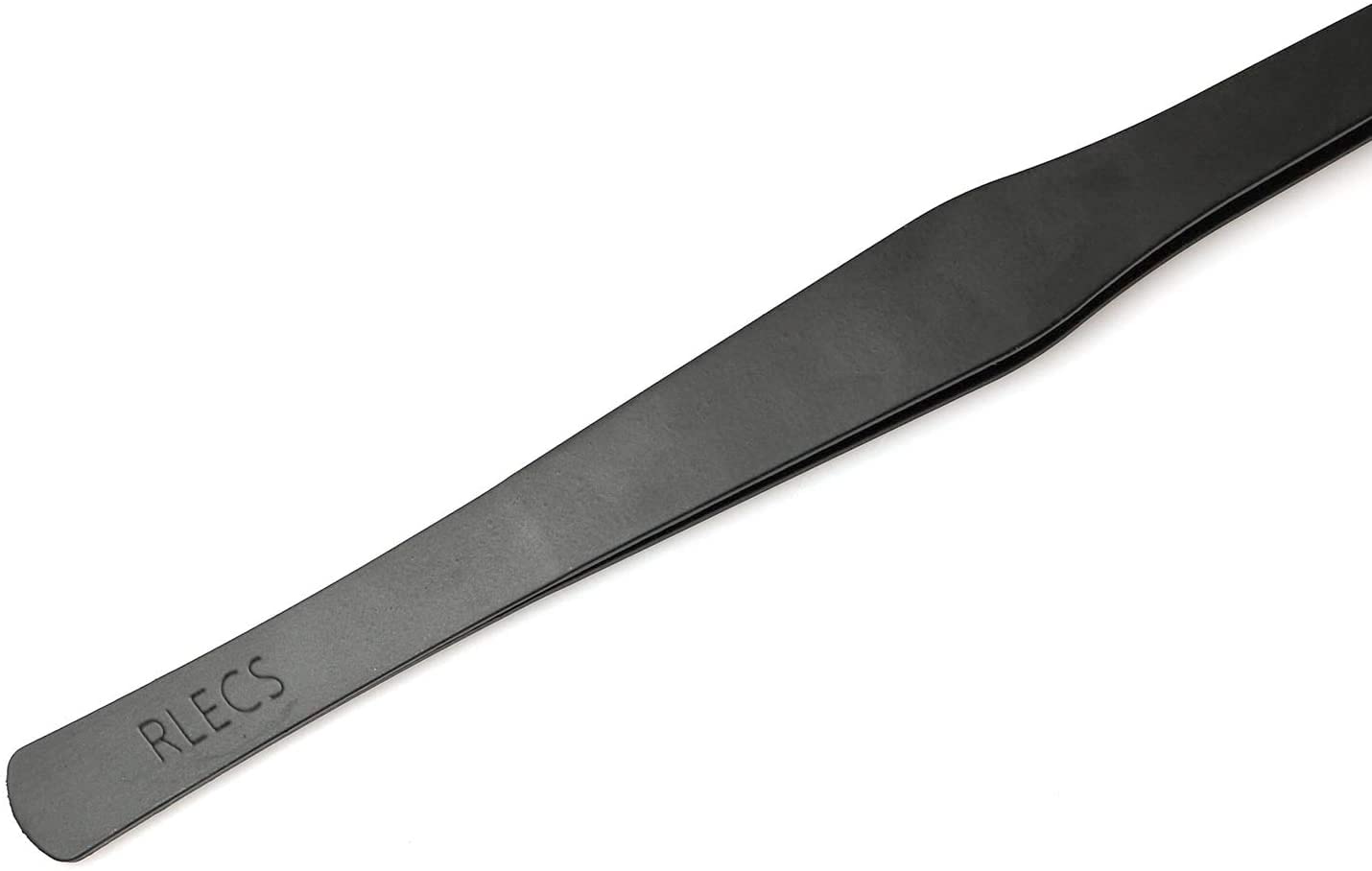 RLECS 15 Inch Stainless Steel Aquarium Tweezers - Curved Non-Slip Fish Tank Cleaning Tool with Carbonation Protection Coating | Perfect for Aquascaping, Plant Trimming, and Fish Feeding Accessories