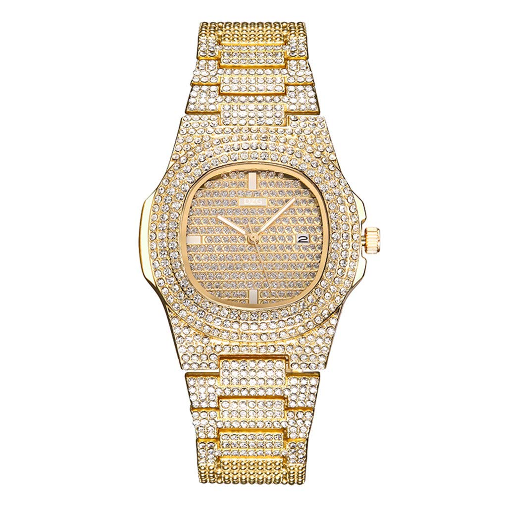 Luxury Diamond Women's Watch - Stainless Steel Crystal Rhinestone Quartz Watch for Women | Elegant Gift for Her, Perfect for Parties, Weddings & Special Occasions