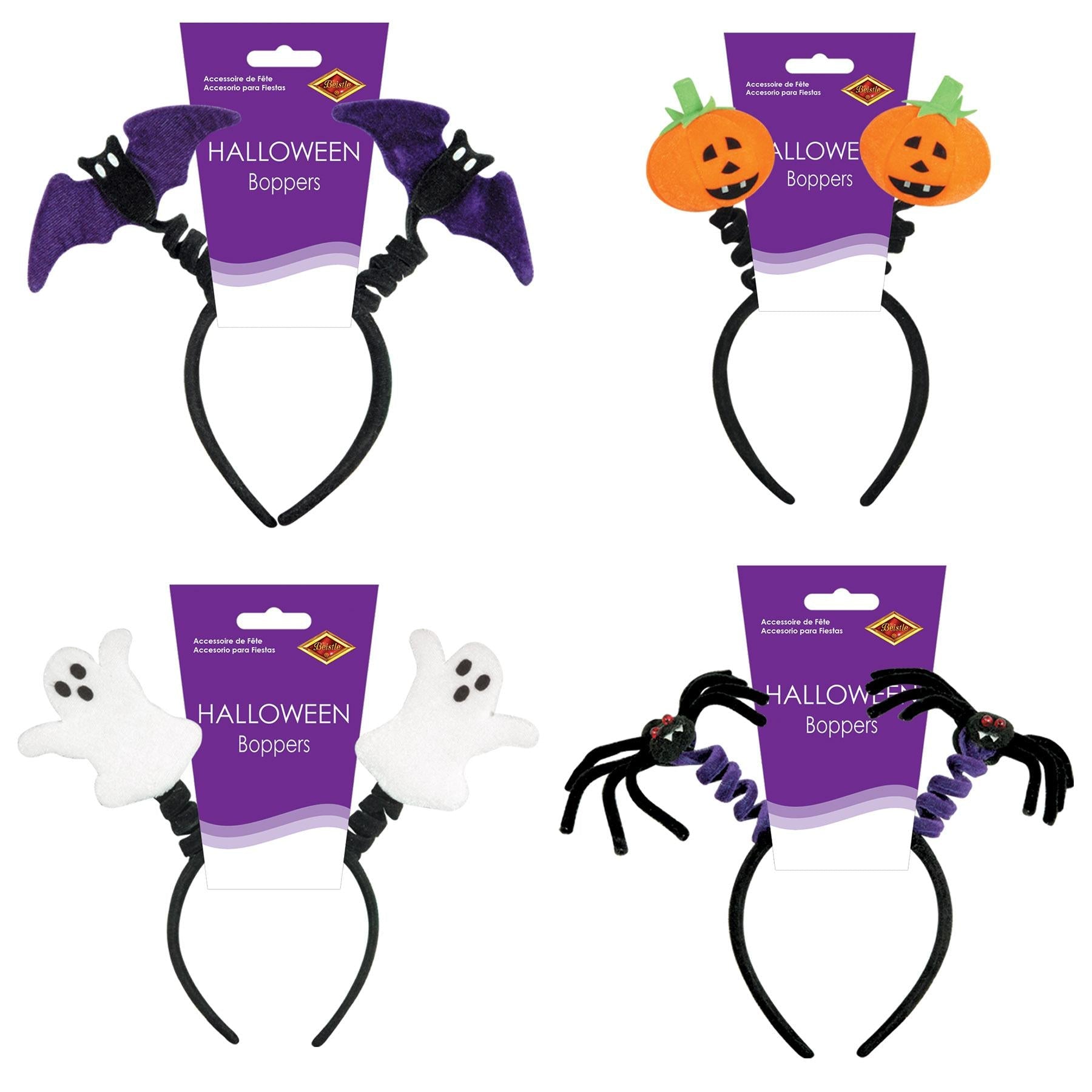 12 Pack Beistle Halloween Boppers - Fun Party Hats for Halloween Costumes, Trick or Treating & Spooky Celebrations