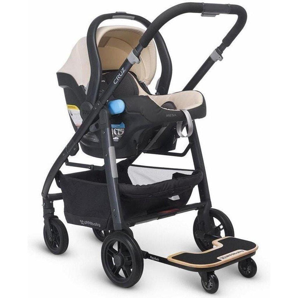 UPPAbaby PiggyBack Ride Along Board for Stroller - Compatible with Cruz & VISTA Models | Toddler Standing Platform for Siblings | Perfect for Shopping, Travel & Outdoor Adventures