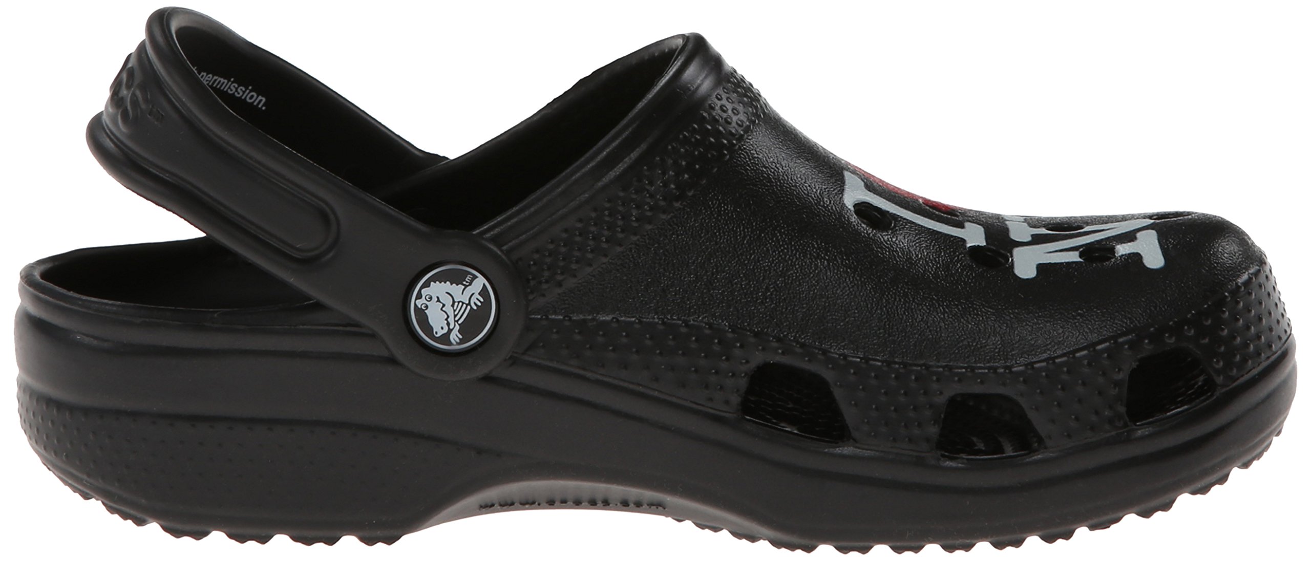 Crocs Kids' Classic Clogs with NYC Print - Comfortable Lightweight Slip-On Shoes for Boys & Girls - Perfect for School, Playdates & Outdoor Adventures