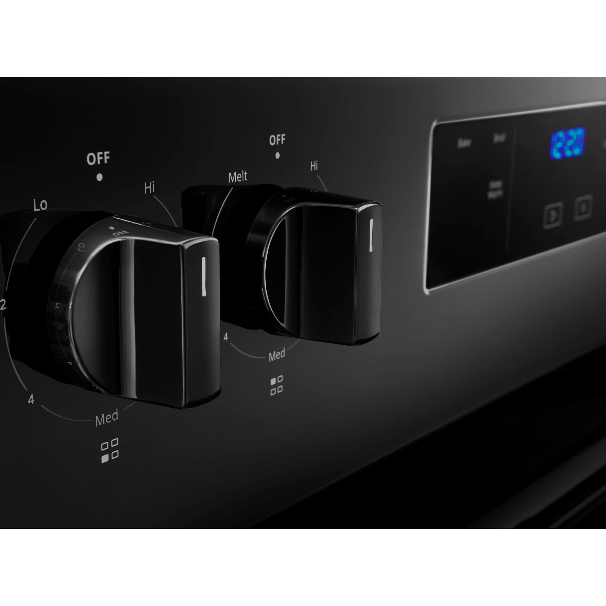 Whirlpool 30 Inch Electric Range with 5 Burners - Black (Model YWFC150M0JB) | Perfect for Home Kitchen Cooking, Baking & Family Meals