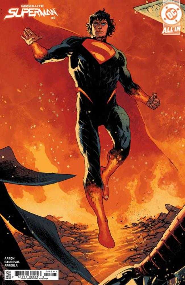 Absolute Superman #2 Cover F Rafael Albuquerque Card Stock Variant - Limited Edition Comic Book for Collectors & Fans - Perfect for Display, Gifts & Comic Conventions