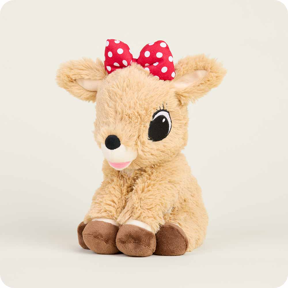 Clarice Warmies Microwaveable Heating Plush Toy - Soft & Cozy for Stress Relief, Pain Relief & Comfort - Perfect for Kids, Adults & Pets - Use for Relaxation, Sleep Aid & Cold Weather Warmth