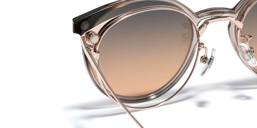 JINS Switch FASHION Metal Frame Glasses 222 85 - Stylish Eyewear for Work, Reading & Everyday Use
