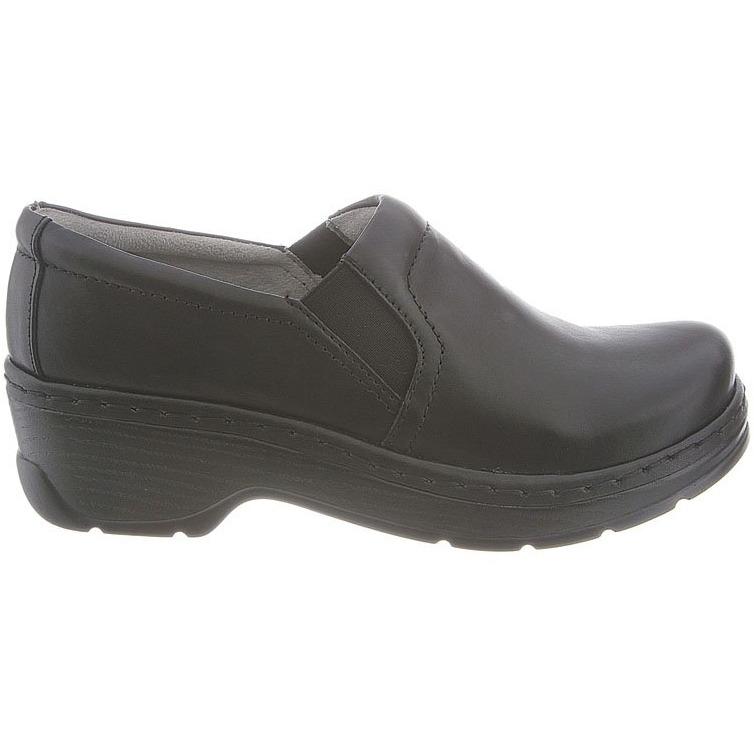 KLOGS Naples Black Smooth Leather Sandals - Medium & Wide Width Comfortable Walking Shoes for Women | Perfect for Beach, Vacation & Casual Outings