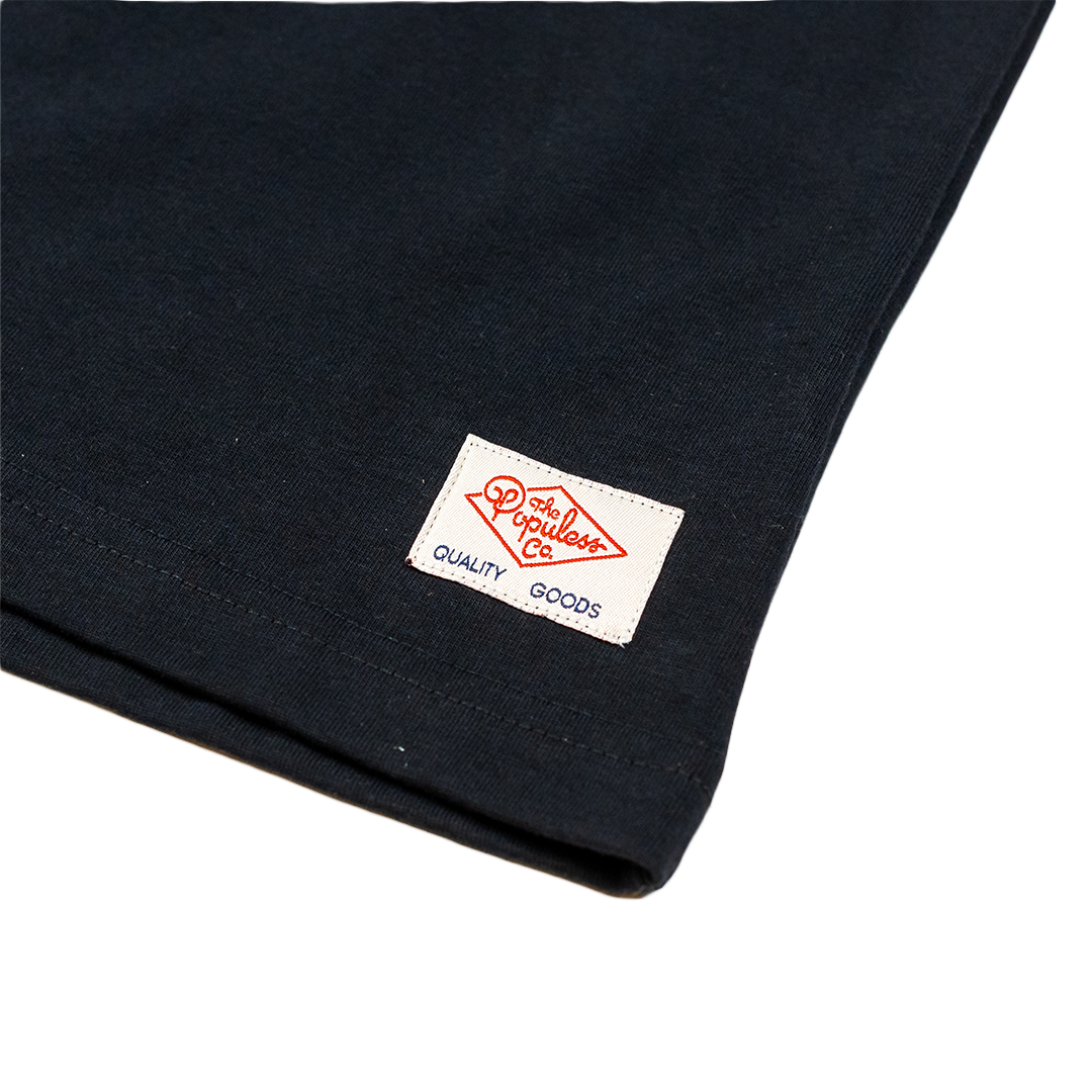 Prairie Roots Premium Cotton T-Shirt for Men & Women - Soft & Comfortable Black Tee - Perfect for Casual Wear, Outdoors & Everyday Use
