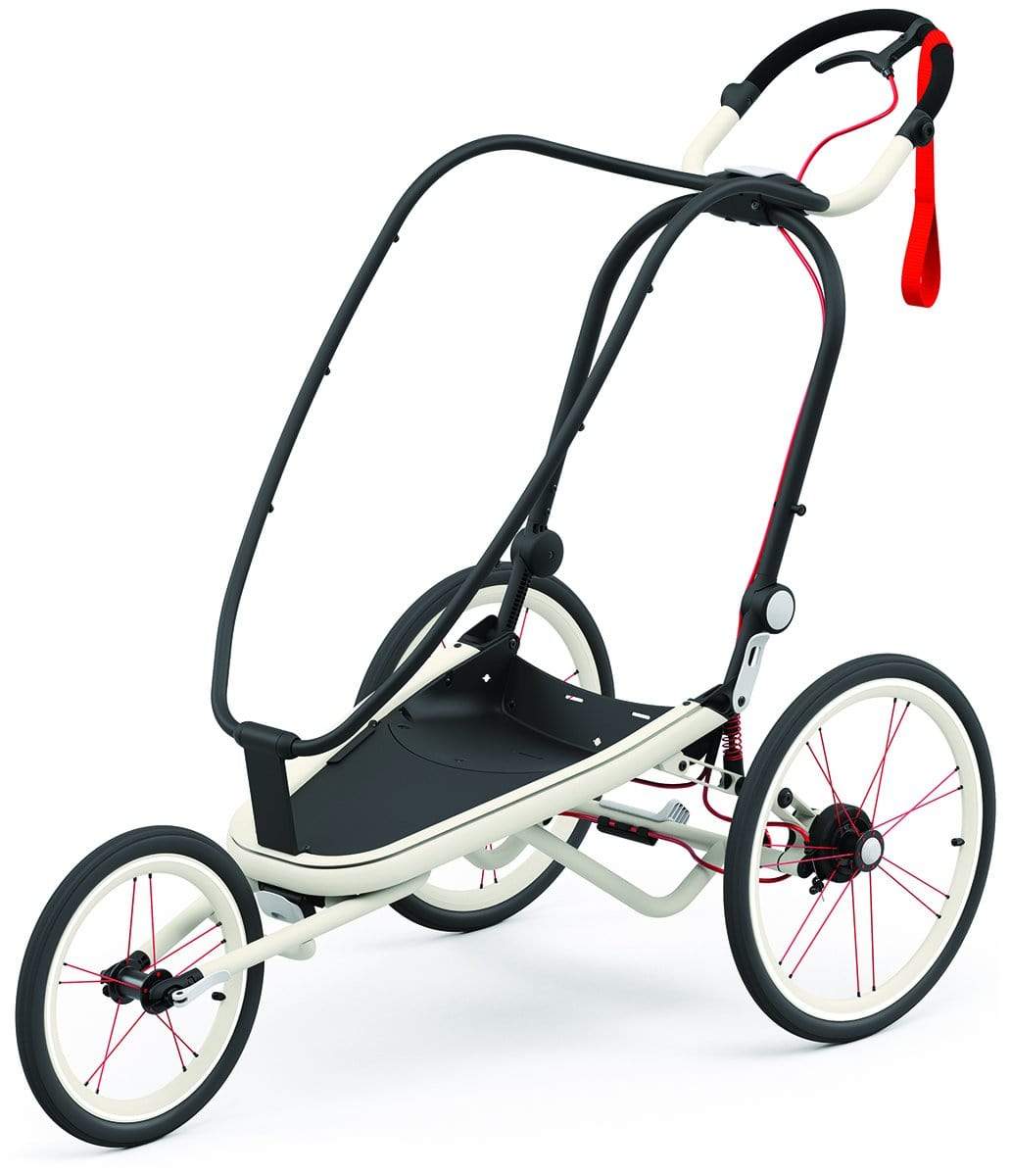 Cybex ZENO Multisport Bike Trailer Frame - Lightweight & Durable Stroller for Jogging, Biking & Hiking - Perfect for Active Families & Outdoor Adventures