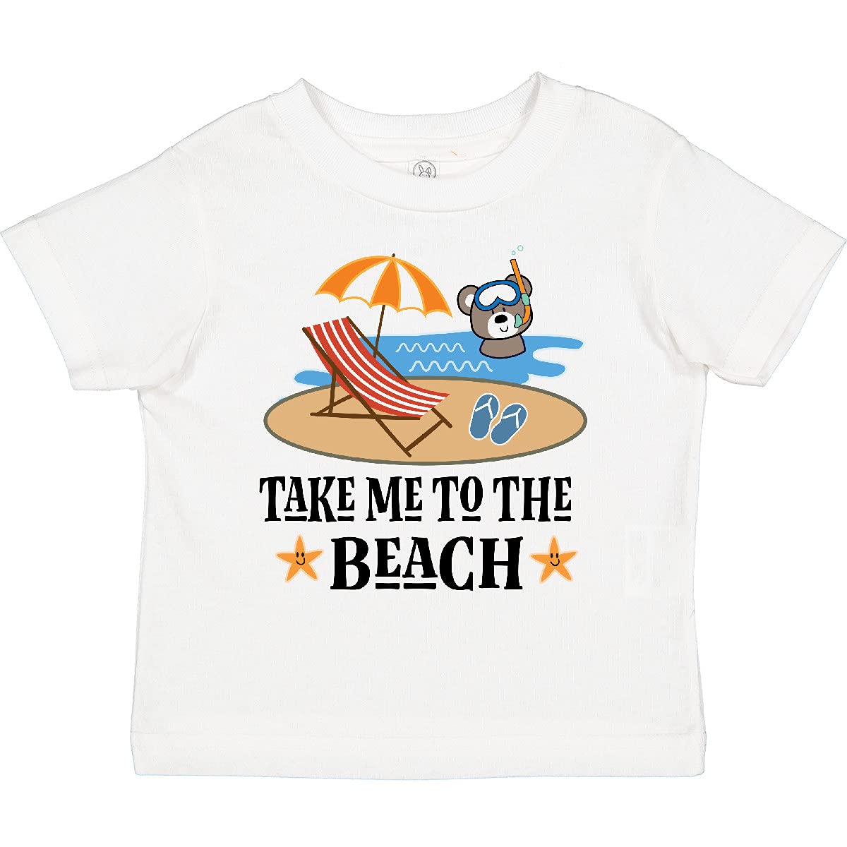 Inktastic Beach Vacation Toddler T-Shirt - Florida & California Themed Cute Kids Shirt for Boys & Girls - Perfect for Summer Trips, Beach Outings & Family Vacations