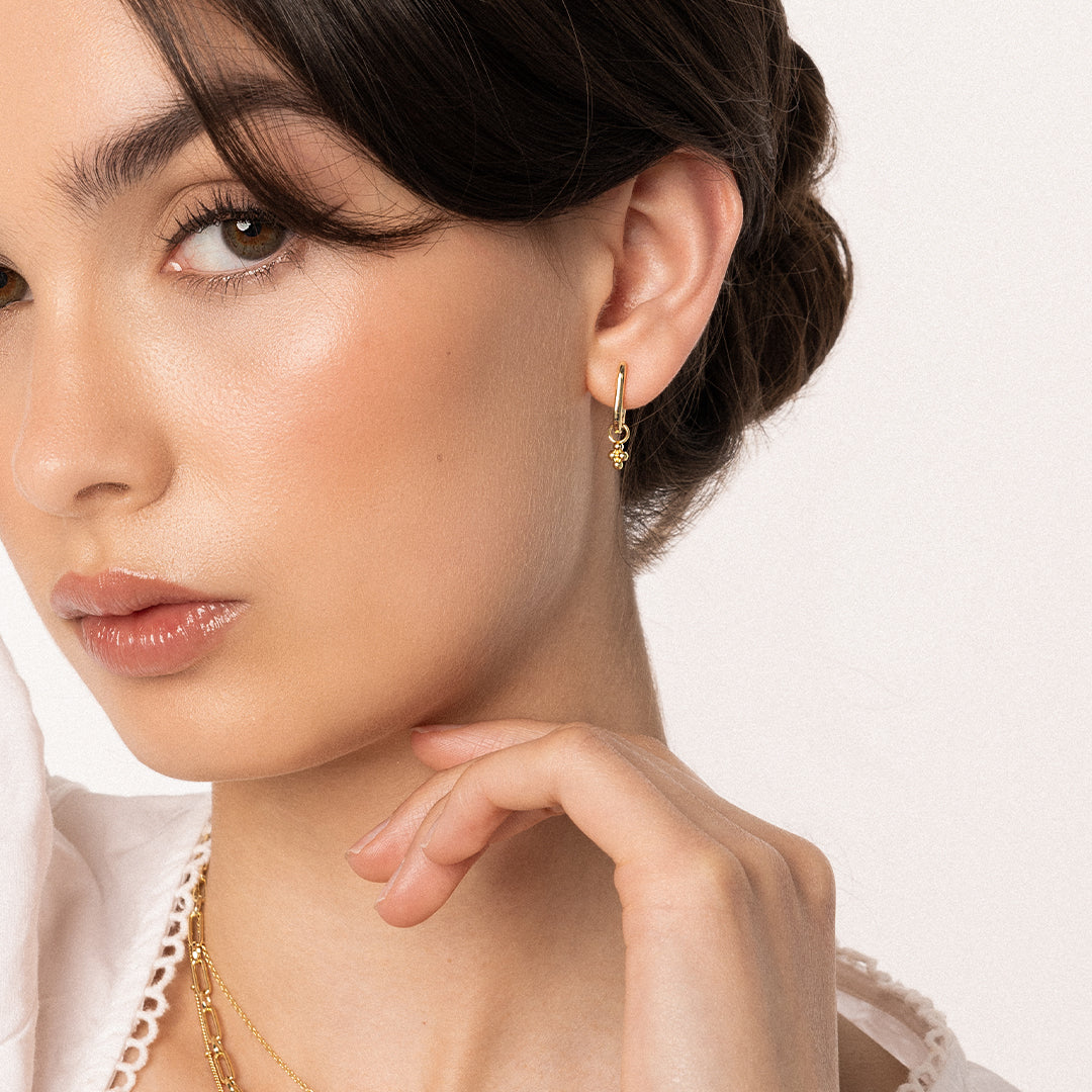Stylish Fortitude Rectangle Hoops Earrings - Trendy Geometric Jewelry for Women | Perfect for Everyday Wear, Parties & Special Occasions