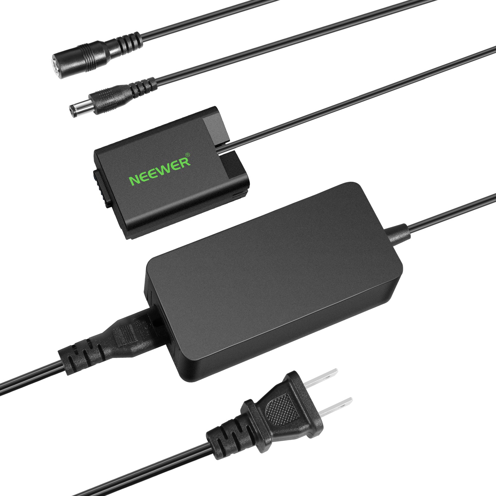 NEEWER EP-5G EN-EL25 Replacement Dummy Battery Coupler Kit for Nikon DSLR Cameras - Perfect for Extended Shooting & Video Recording