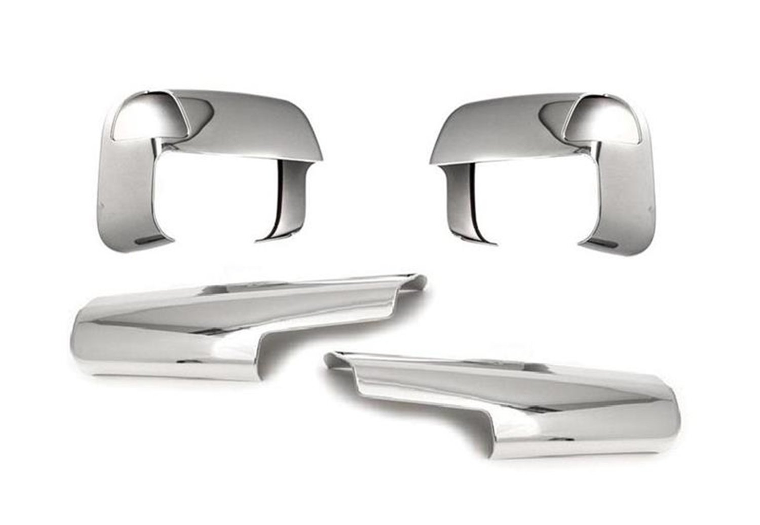 Putco 400520 Chrome Overlay for Tow Mirror with LED Light - 4 Piece Set | Premium Truck Accessory for Enhanced Visibility & Style | Perfect for Towing, Hauling & Night Driving