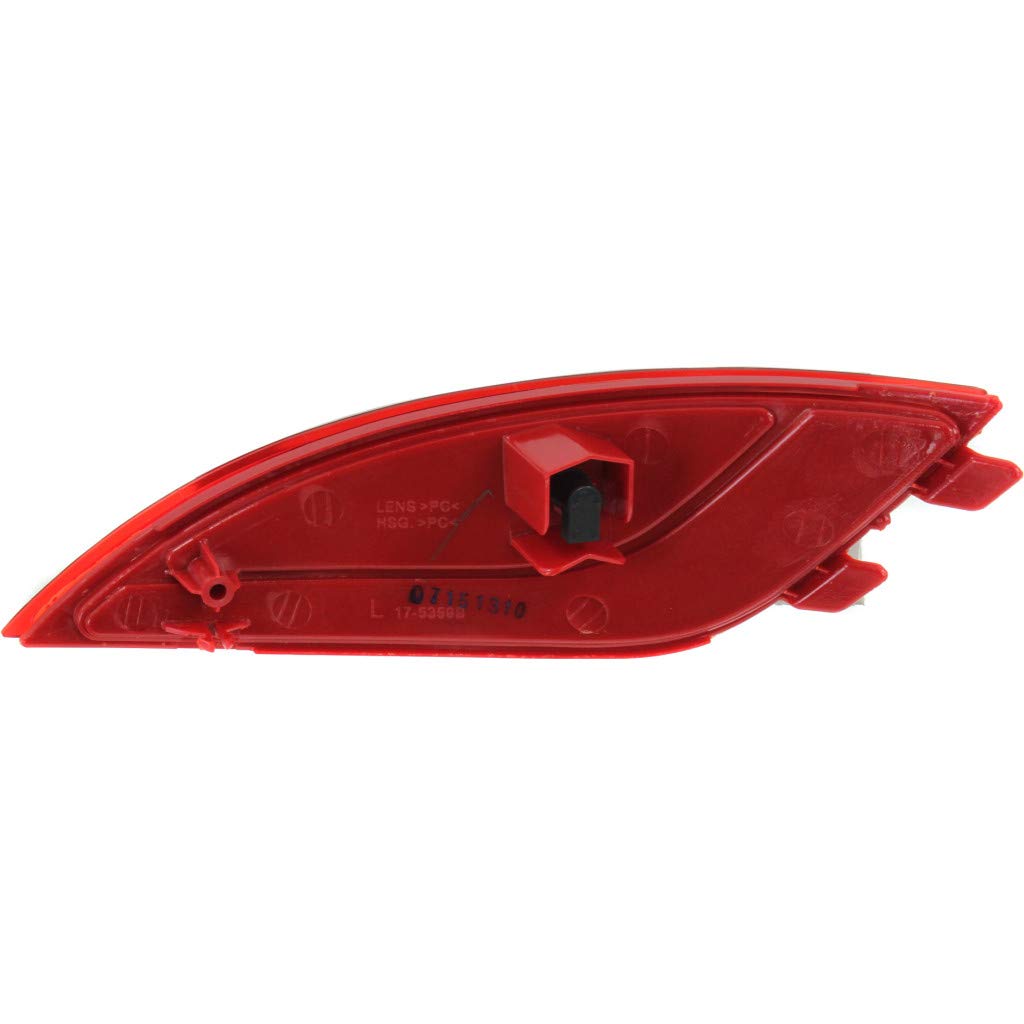 2010-2015 Hyundai Tucson Rear Bumper Reflector - Driver Side (DOT Certified) Replacement Part #HY1184108 | 92405-2S100 - Perfect for Nighttime Safety & Vehicle Customization