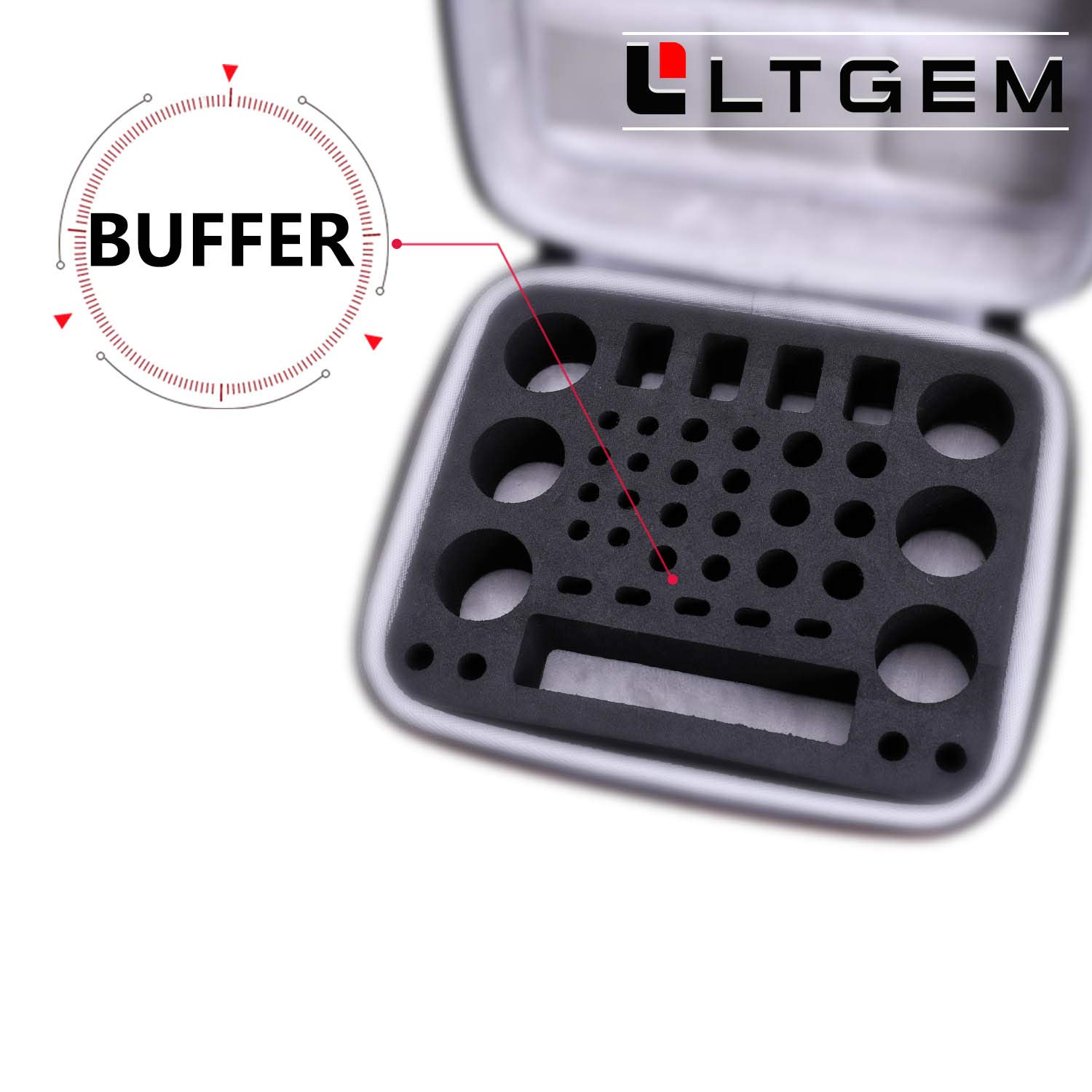 Battery Organizer Storage Case - Small Battery Holder for AA AAA C D 9V Batteries (Holds 50+) - Perfect for Home, Office & Travel Organization (Batteries & Tester Not Included)