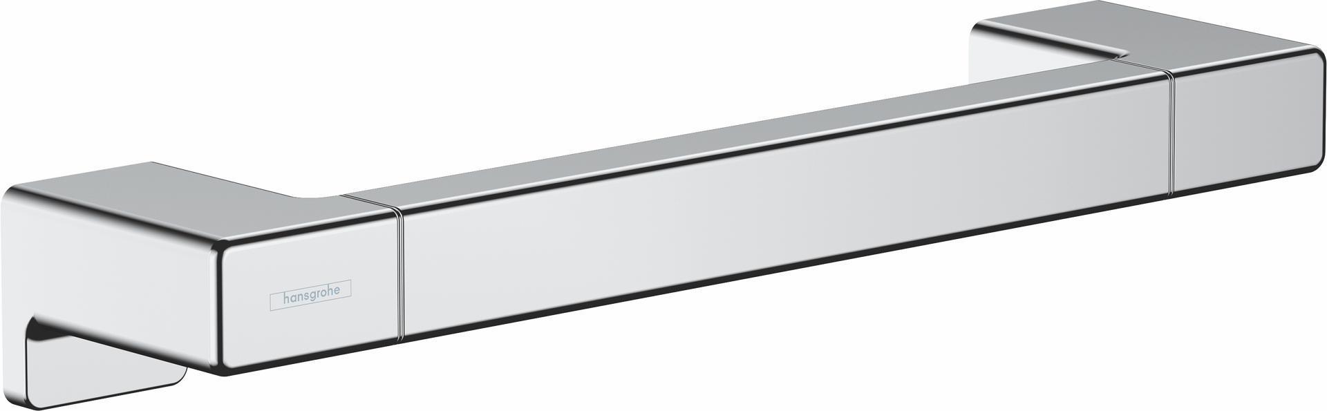 AddStoris 12-Inch Chrome Towel Bar by Hansgrohe (Model 41744000) - Perfect for Bathroom & Kitchen Organization