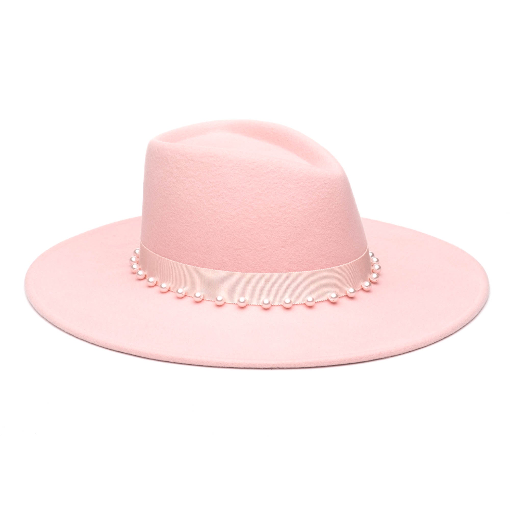Harlowe Wool Felt Fedora Hat for Women & Men - Classic Vintage Style Wide Brim Fedora - Perfect for Outdoor, Travel, and Fashion Events