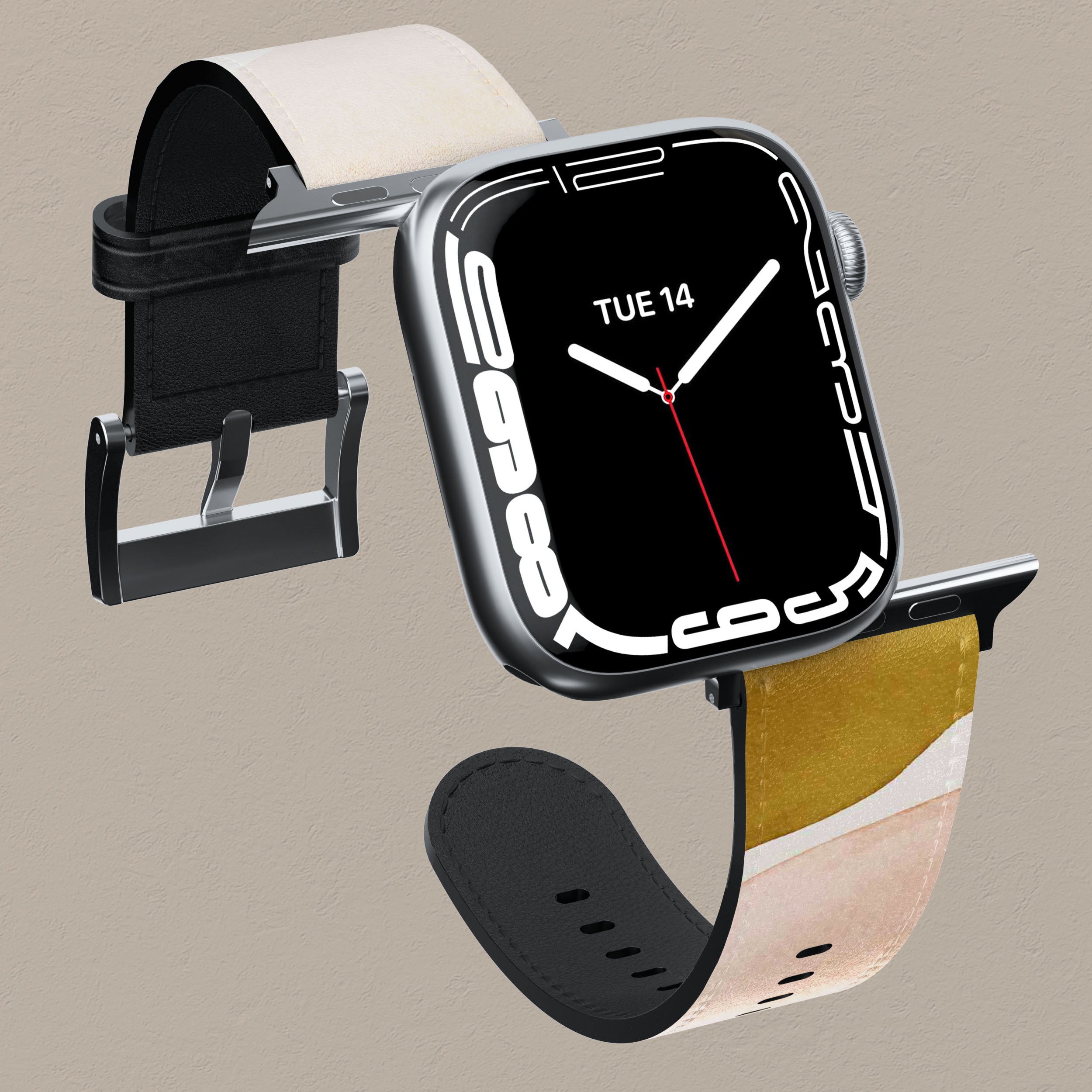Premium Silk Apple Watch Band - Soft, Breathable & Comfortable Strap for Women & Men - Perfect for Workouts, Running & Everyday Wear