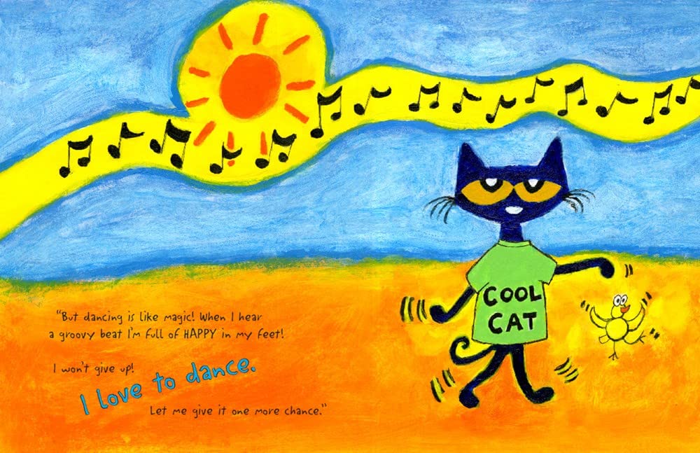Pete the Cat Cool Cat Boogie Book for Kids Reading Fun