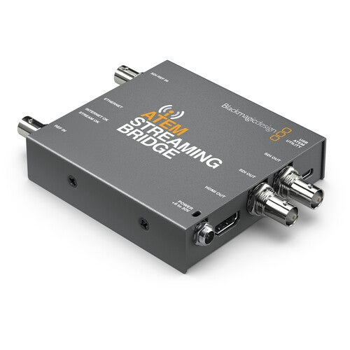 Blackmagic Design ATEM Streaming Bridge - Professional Live Streaming Switcher for ATEM Mini Pro | Perfect for YouTube, Twitch & Facebook Live Broadcasts