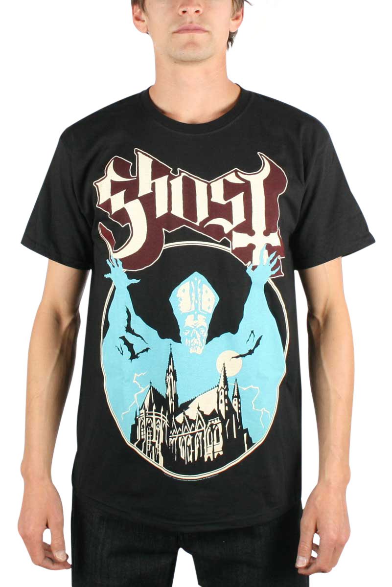 Ghost Opus Men's T-Shirt - Small Size - Premium Cotton Crewneck Tee - Casual Streetwear for Everyday Wear & Gym Outfits