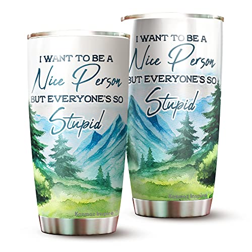Nice Person Tumbler