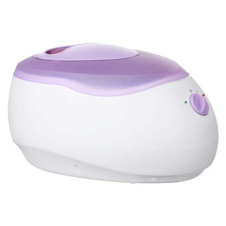 SSLCWL Purple Wax Warmer Hair Removal Kit - Multifunctional Wax Melting Machine with Translucent Frosted Cover & Simple Switch | Perfect for Home Salon, Spa, and Professional Waxing Services