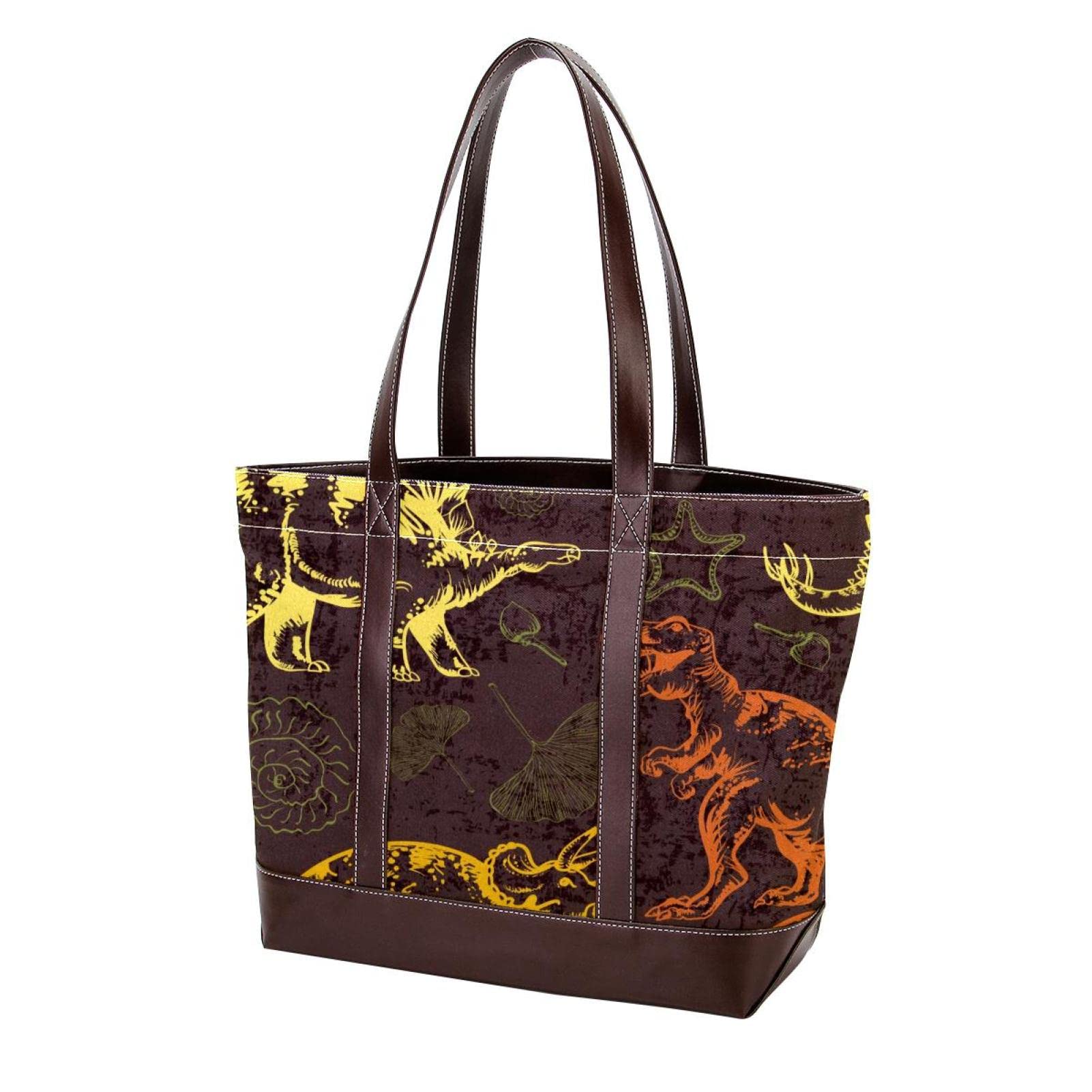 Stylish Flamingo Print Tote Bags for Women - Large Leather & Canvas Shoulder Bags, Top Handle Satchel & Hobo Purses - Perfect for Work, Travel & Beach Outings