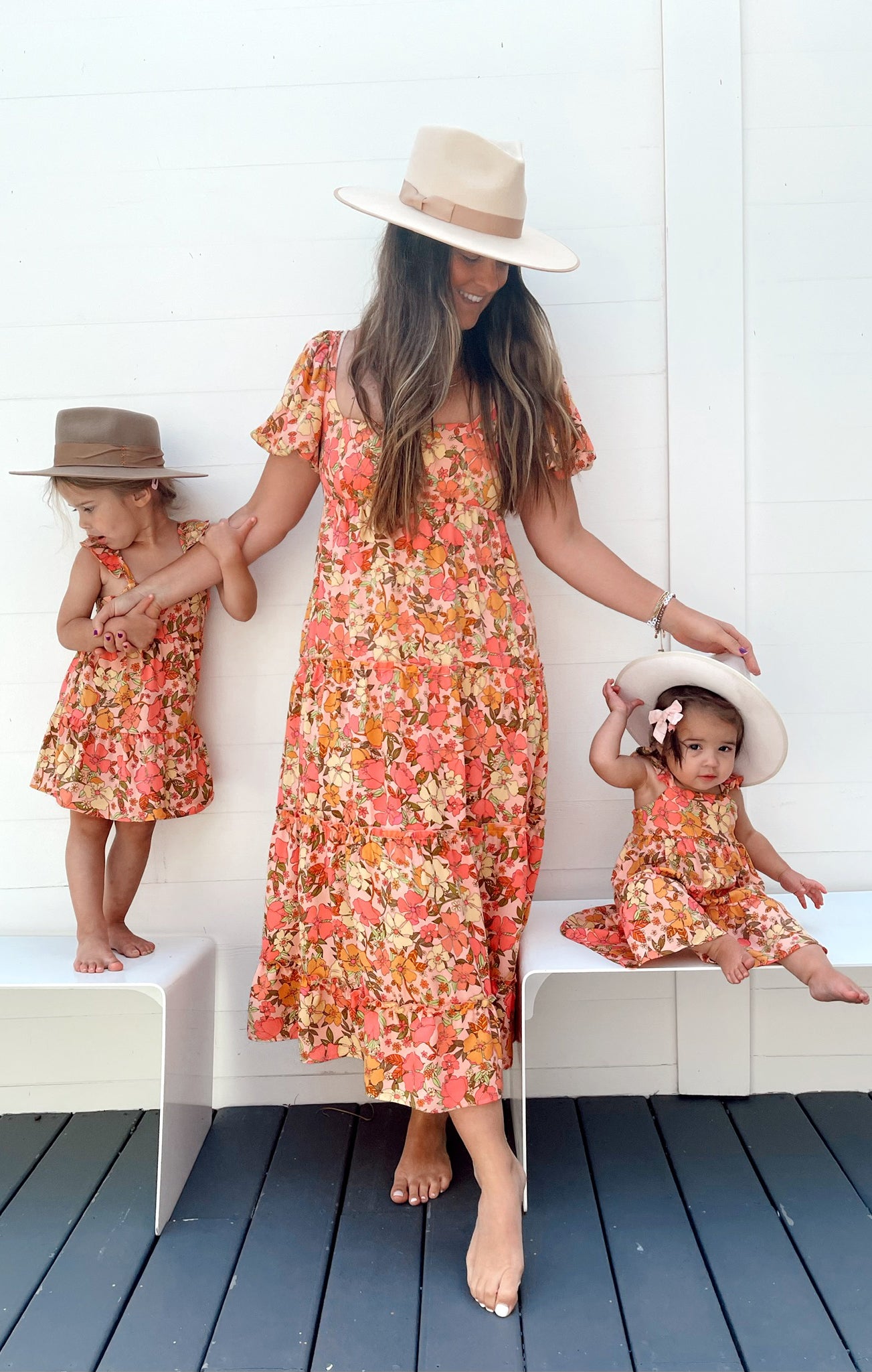 Linds Midi Dress - Floral Print Summer Dress for Women | Casual & Party Wear | Perfect for Brunch, Date Night & Vacation