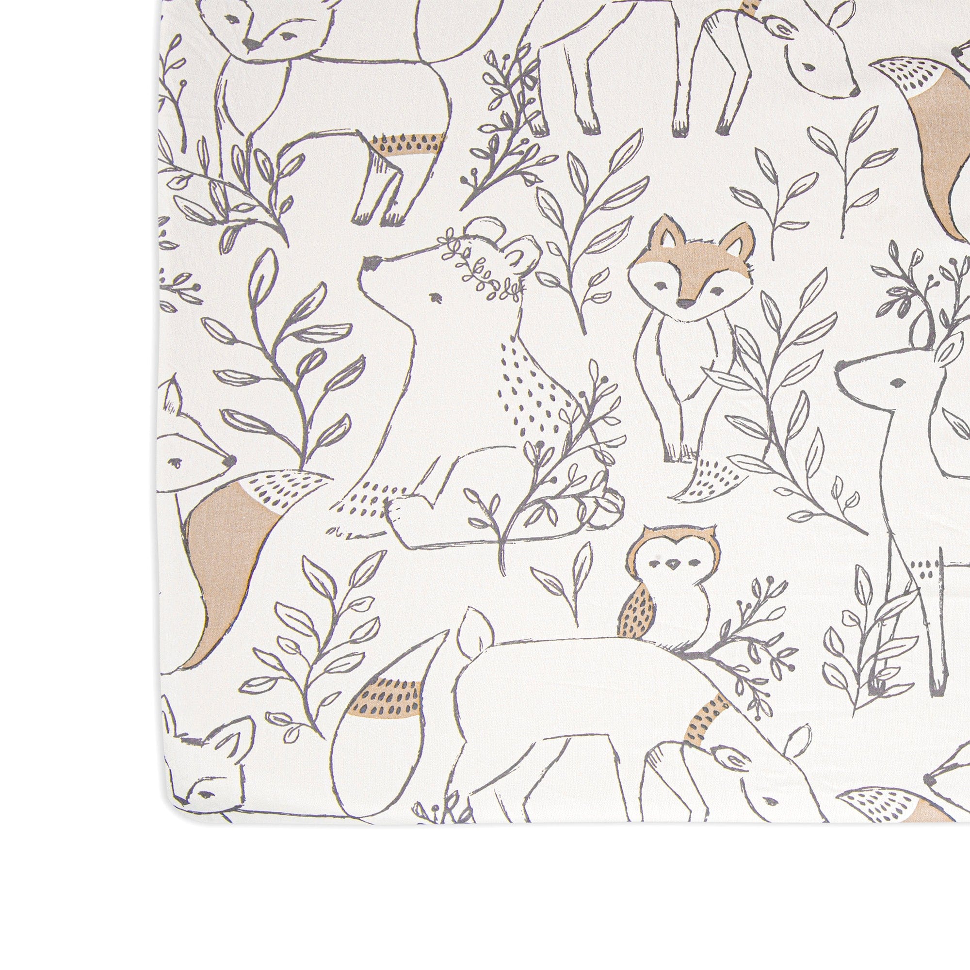 Soft Organic Cotton Fitted Crib Sheet for Baby Crib - Breathable & Hypoallergenic Nursery Bedding - Perfect for Newborns, Infants & Toddlers - Ideal for Daycare, Nursery or Home Use