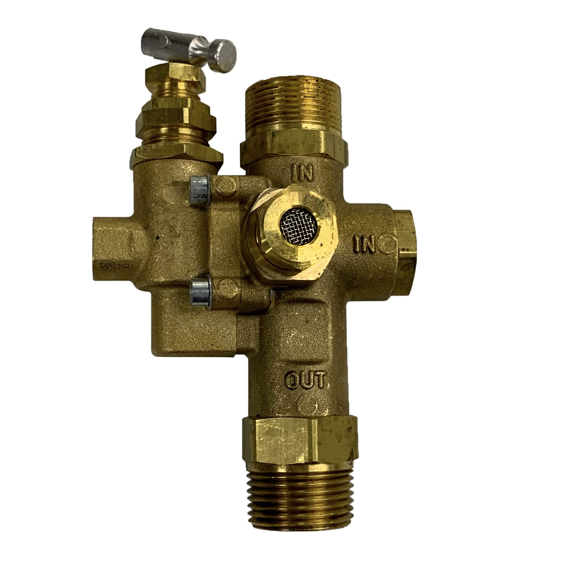 High Pressure Gas Air Compressor Unloader Check Valve Combo Kit - 145-175 PSI, 3/4