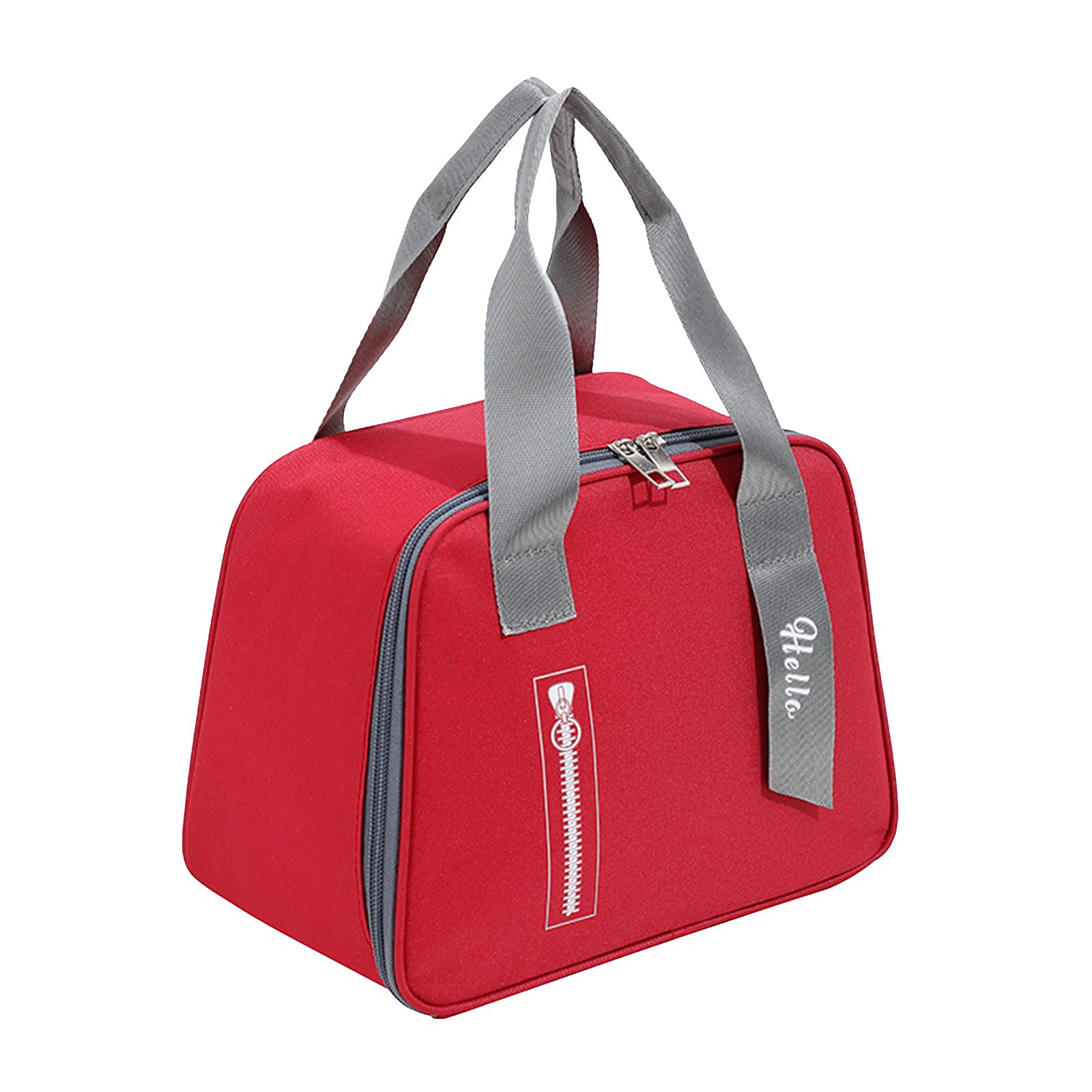 Pinklove Insulated Lunch Bag - Large Capacity Dual Compartment Oxford Cloth Lunch Tote with Thickened Waterproof Design for Work, School & Picnics | Perfect for Meal Prep, Office Lunch & Outdoor Activities