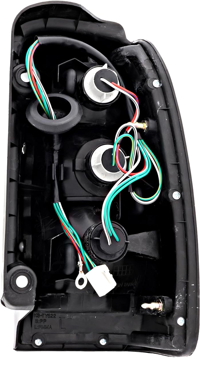 Toyota 4Runner Tail Lights Replacement Set - Compatible with 1997-2000 Models (Driver & Passenger Side) | Perfect for Night Driving, Off-Road Adventures & Vehicle Restoration