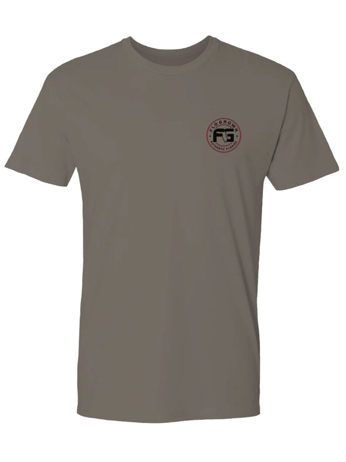 FloGrown FGM 1781 Men's Short Sleeve T-Shirt - Stay True Collection - Asphalt Gray - Comfortable Casual Wear for Everyday Outfits & Street Style