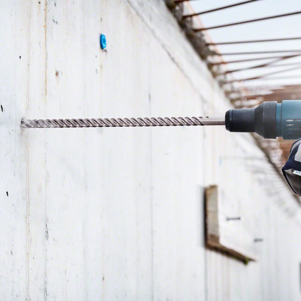 Bosch 2608586790 SDS Max-7 Hammer Drill Bit 30x400x520mm for Concrete, Masonry & Stone - Heavy-Duty Construction & Demolition Work