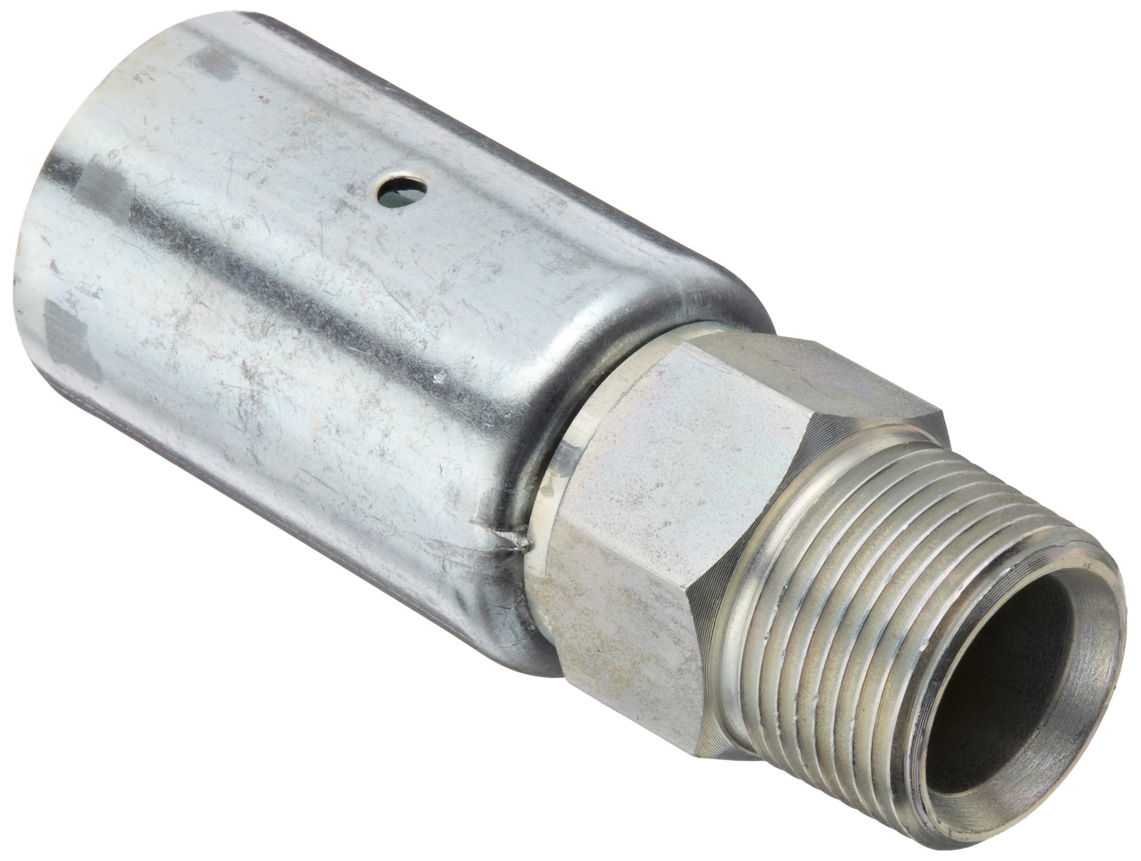 Dixon Holedall 16P1 Plated Carbon Steel Hose Fitting - 1