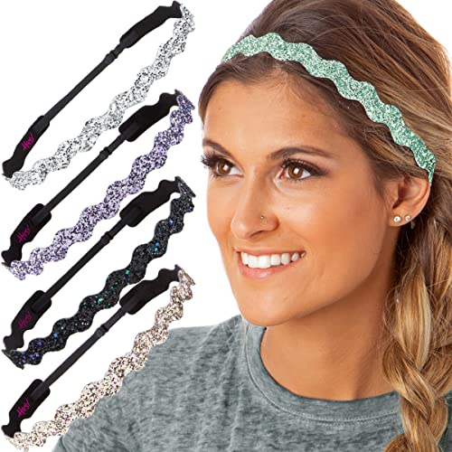 Wave Seafoam/Rose Gold/Peacock/Princess/Silver 5pk