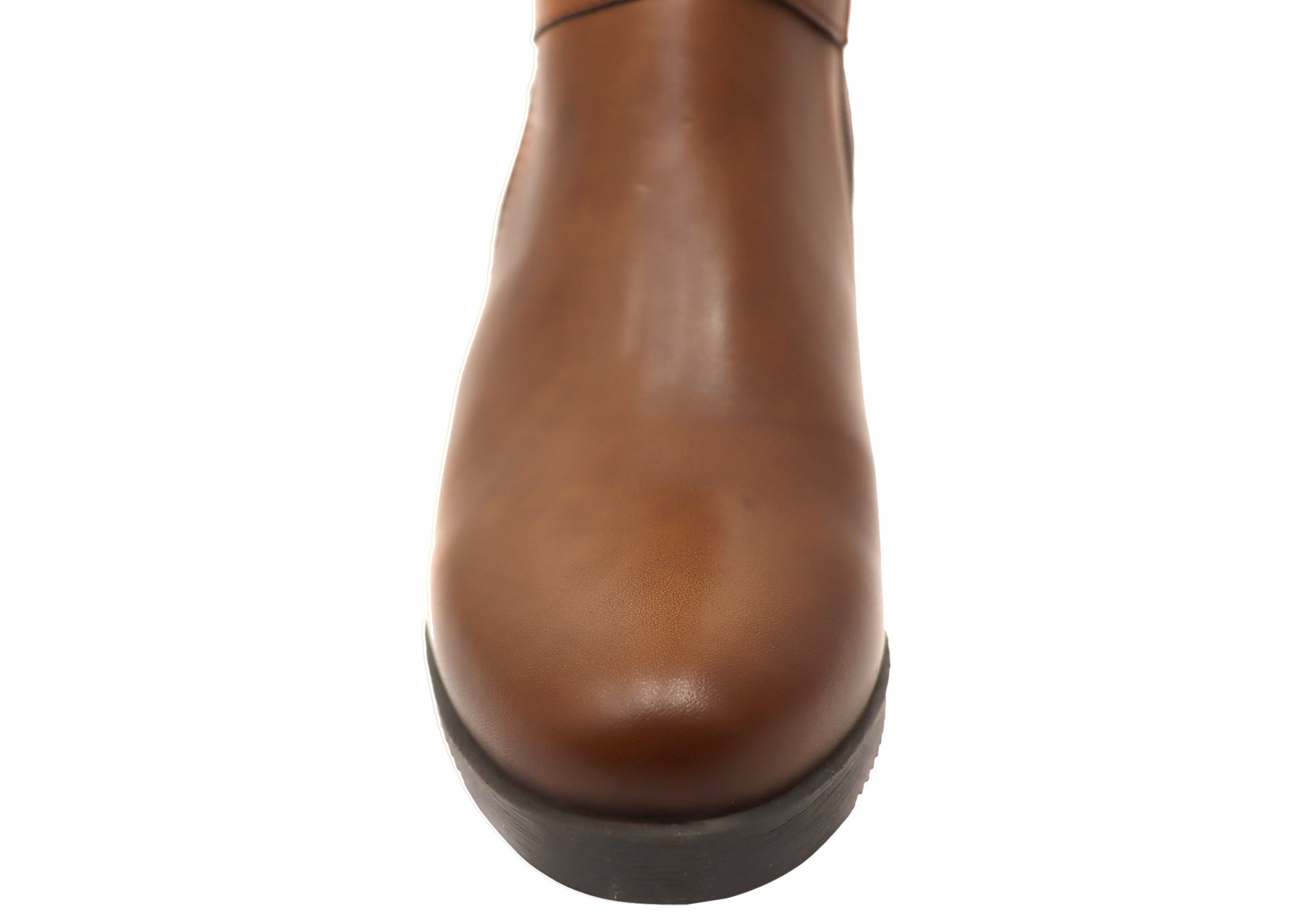 Orizonte Chatsworth Women's European Comfortable Leather Mid Calf Boots - Stylish Ankle Boots for Walking, Work & Winter Fashion