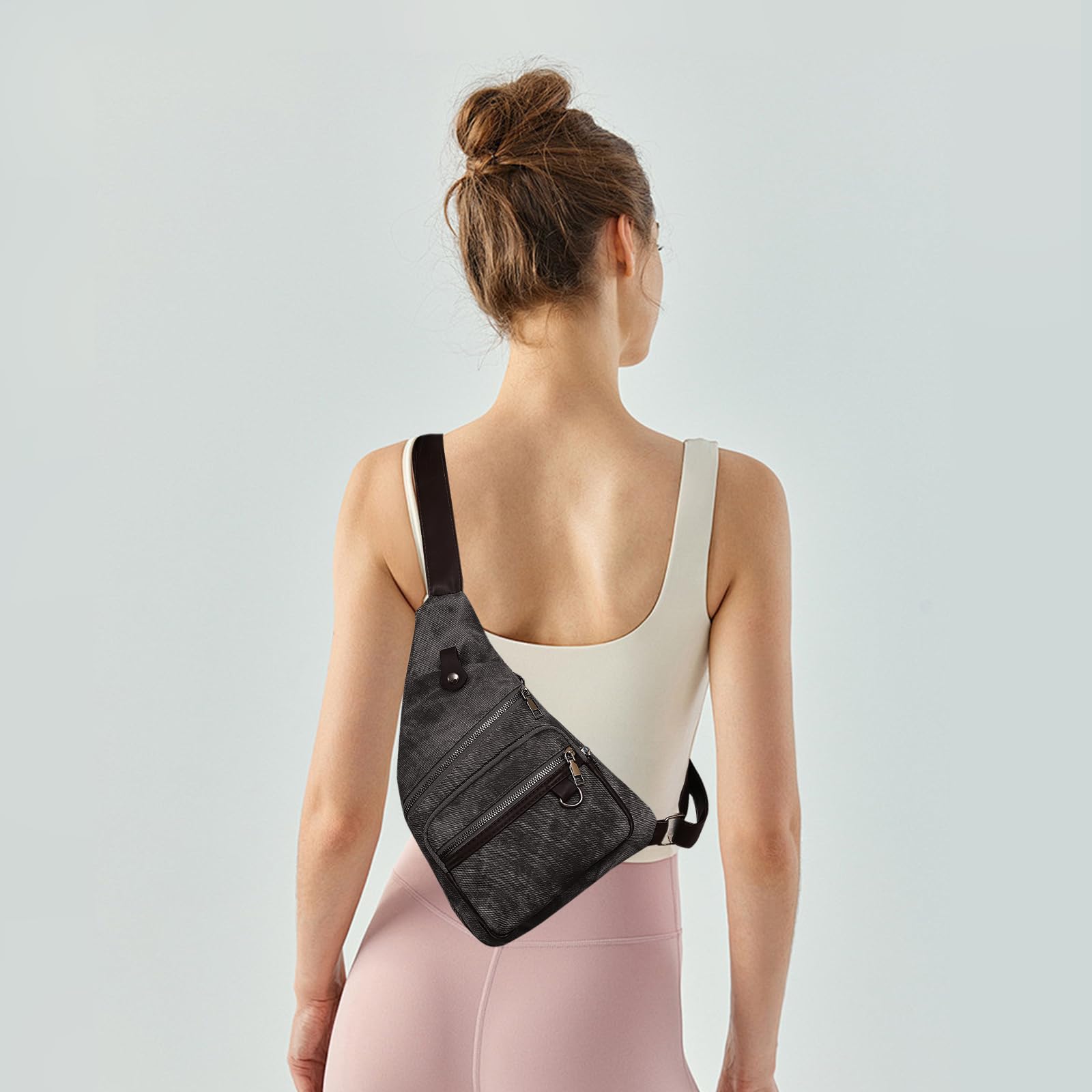 Anti Theft Sling Bag - Waterproof Crossbody Bag for Travel & Daily Use