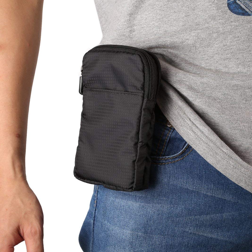 Small Crossbody Bag for Women - Phone Purse Wallet with Waist Clip, 6.0