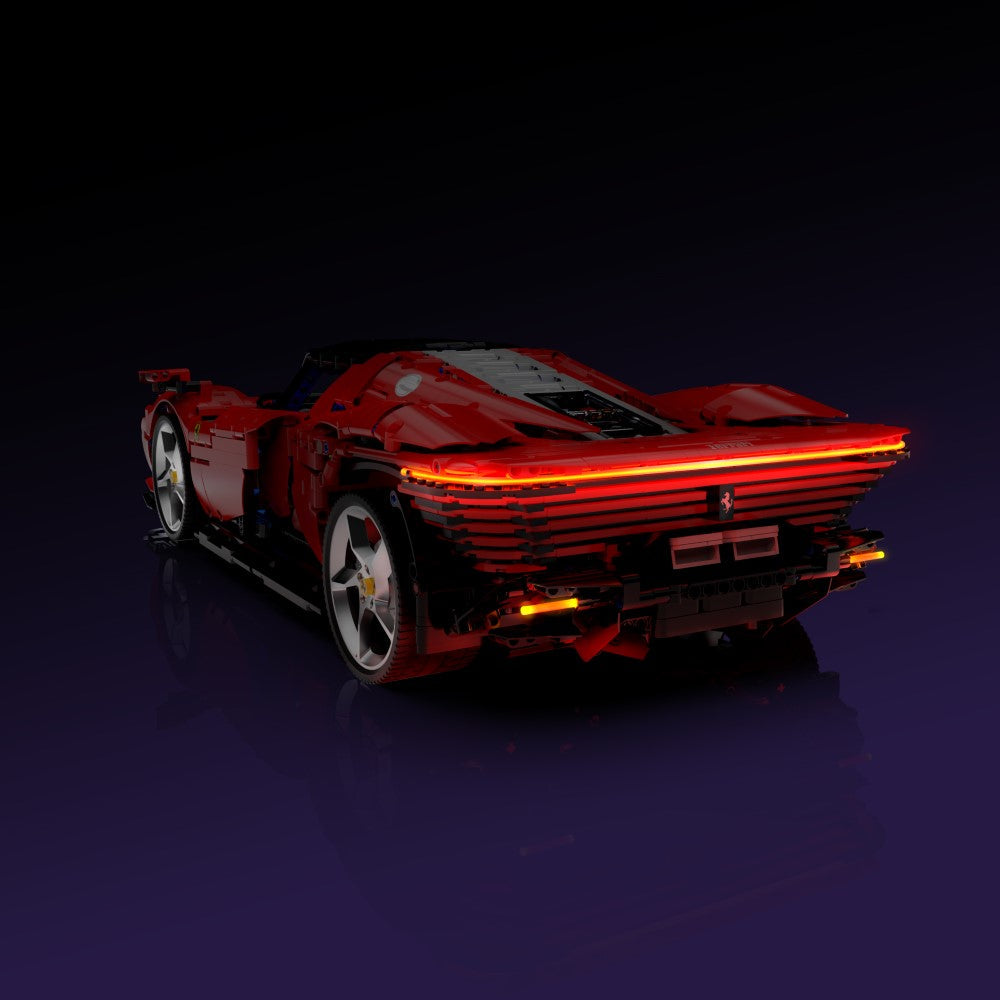 LEGO® Ferrari Daytona SP3 #42143 Light Kit - LED Lighting Set for LEGO Models - Perfect for Display & Nighttime Showcase