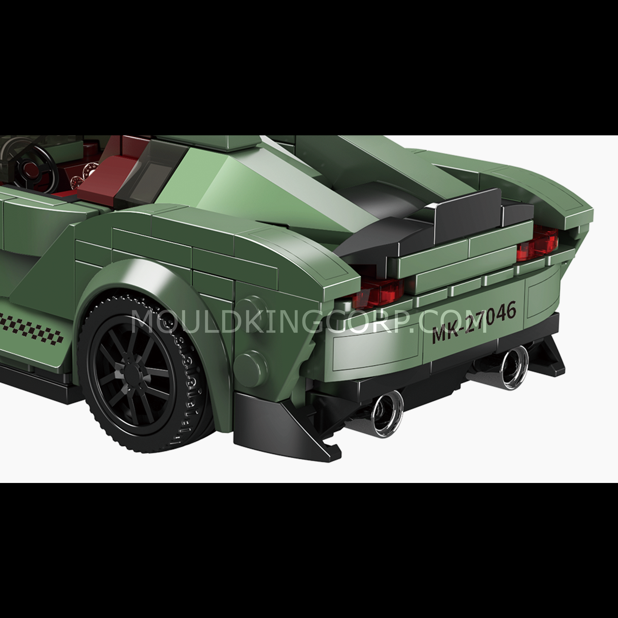 Mould King 27046 Supra Convertible Car Model Building Set - 348 PCS DIY Toy Car Kit for Adults & Kids | Perfect for Collectors, Gifts, and STEM Learning Activities