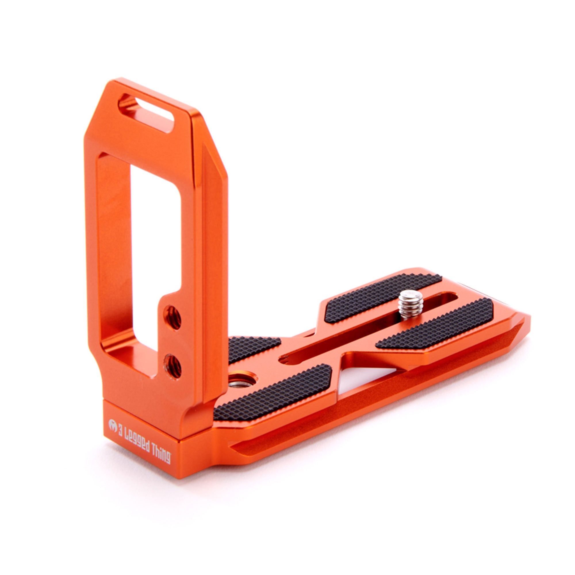3 Legged Thing QR11 LC 2.0 Universal L Bracket for DSLR Cameras - Copper Finish | Tripod Mount for Photography & Videography | Perfect for Landscape, Portrait & Studio Shooting